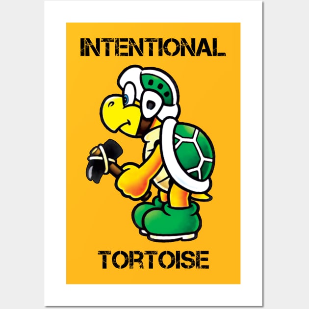 The Intentional TORToise Wall Art by Tag078